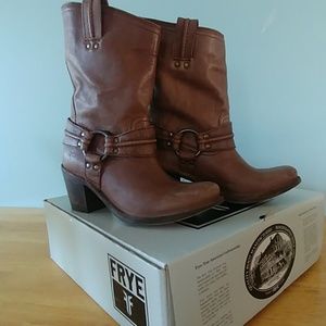 Frye Carmen Harness Boots